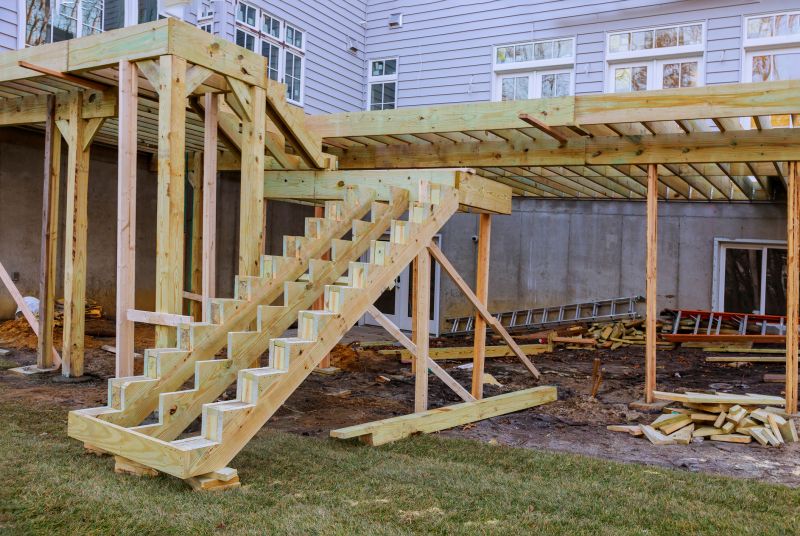 Deck Stairs Construction
