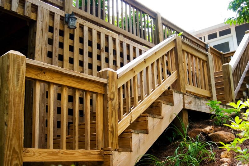 Deck Stairs Construction