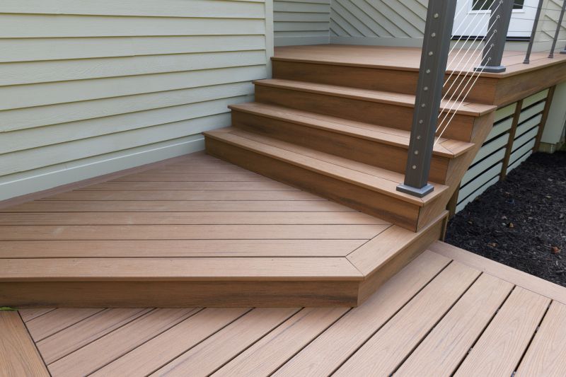 Modern Metal Deck Stairs