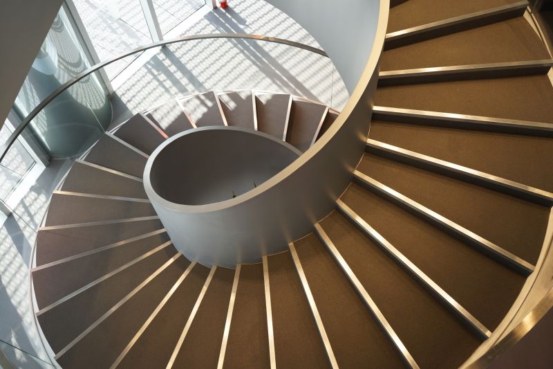 Spiral Deck Stairs