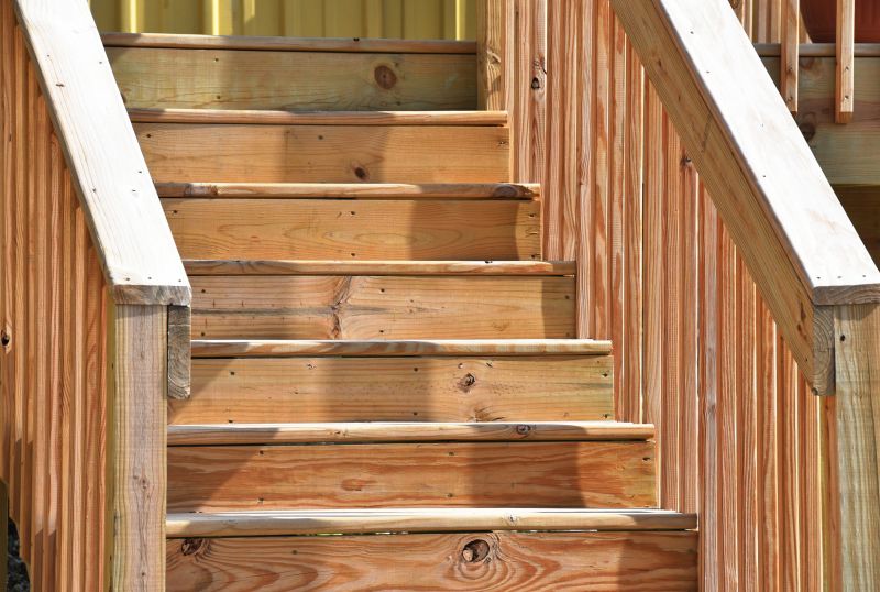Wooden Deck Stairs